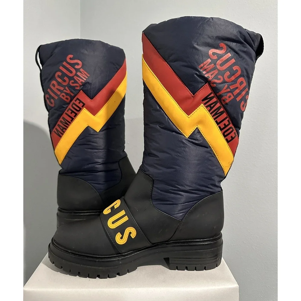 Circus by Sam Edelman Womens Size 7.5 Pull On Winter Rain Boots Mint Condition